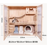 Cat cage floor, 3 storey double cage, cat cabinet, cat house, cat Mushi house, cat cat villa