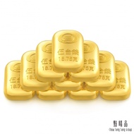 點睛品 伍台錢x10塊 黃金金條_計價黃金(共約50錢/共187.5克)