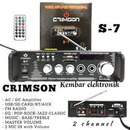 Crimson S 7 Original Bluetooth AC-DC Mini Amplifier