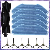 (Y W Z H)Main Side Brush Filter Mop Cloth Replacement Kit for  M1 M2 Pro M2S M2S Pro M2 Plus U180 fo