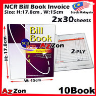 NCR Bill Book Invoice Bill Book 6x7 NCR Cash / Invoice Bill Resit Book NCR 开单簿 发货单