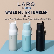 LARQ by Brita Water Filter Tumbler 500ml – Nano Zero Filtration, Leak-Proof, Stainless Steel Bottle