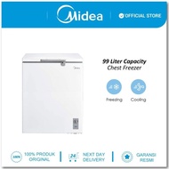 New Mini Chest Freezer+Chiller MIDEA Low Wattage 100Liter *MEDAN*