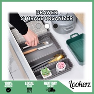 [MY] Drawer Organizer/ Storage Box Drawer Tray/ Kitchen Cutlery Holder Refrigerator Fridge Makeup Tray