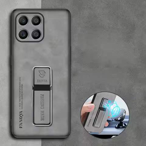 For Honor 200 Smart 5G 200Pro Honor200 Lite Skinsheep Leather Armor Case for Honor X7C 4G X5B+ X6B X