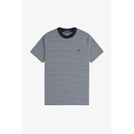 Fred Perry Fine Stripe T-Shirt in Navy Fred Perry T Shirt
