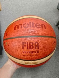 Used Molten FIBA Approved BG5000 size7 Premium Leather basketball 摩騰籃球世界盃 香港籃球總會 指定比賽用球 真皮籃球