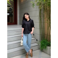 [Thanh Lý] Quần Jeans Lửng Dáng Suông Aoem Studios The Lung Jeans Size S - Đã Sử Dụng