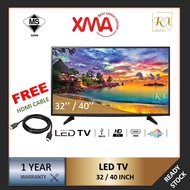 [BUBBLE WRAP] XMA 32 / 40 INCH HD LED TV XMA-LED32D01UM FREE HDMI CABLE PHILIPS SKYWORTH PANASONIC S