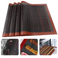 Non Stick Baking Mat เตาอบแผ่น Liner สำหรับคุกกี้/ขนมปัง//บิสกิต/puff/eclair Perforated ซิลิโคน Past