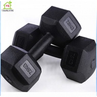 YQ Dumbbells 5kg 10kg 20kg PVC Non-slip Dumbbells For Men And Women Arm Exercise Household Fitness