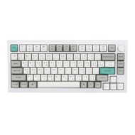 KEYCHRON WIRELESS KEYBOARD (คีย์บอร์ดไร้สาย) Q1 MAX (QMK/VIA) (SHELL WHITE) (GATERON JUPITER BROWN S