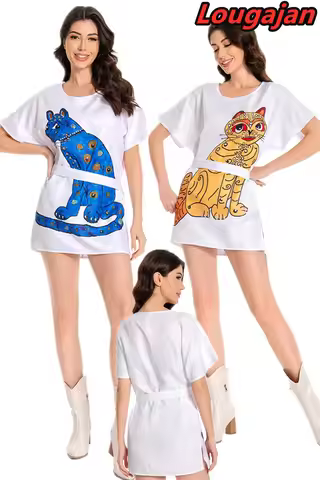 Halloween Retro T-shirt Cos Anni-Frid 70s Agnetha Cosplay Fantasy Costume Disguise Women T-shirt Car