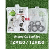 OIL SEAL SET Yamaha TZM150 / TZR150 / VR150 🍎 Engine Overhaul Oil Seal TZM [ Set/6Pcs ]