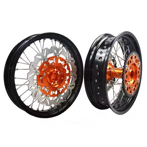 Supermoto Rims Aluminum Alloy 17 Inch Motorcycle Wheels Rims