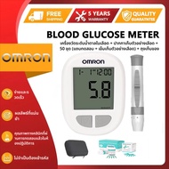 ส่งจากไทย omron  blood glucose meter เครื่องวัดน้ำตาล เครื่องตรวจวัดน้ำตาล เครื่องวัดน้ำตาลในเลือด ต