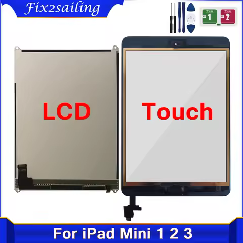 Tested LCD / Touch Screen Digitizer For iPad Mini 1 2 3 A1432 A1454 A1455 A1489 A1490 A1491 A1600 A1