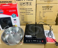 Bếp hồng ngoại Sunhouse SHD6017 cảm ứng Hàng chính hãng Tặng kèm vỉ nướng