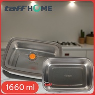 TaffHOME Spill-Proof Lunch Bento Box Stainless Steel 410 - KT275