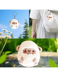 Bộ dụng cụ móc len hình con cừu tự làm phù hợp cho người mới bắt đầu học móc Bộ dụng cụ đan len móc 