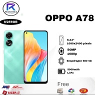 OPPO A78 4G 8/256GB (RAM 8GB &amp; INTERNAL 256GB) GARANSI RESMI 