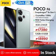 Global Version POCO F6 Smartphone 8GB+256GB/12GB+512GB Snapdragon® 8s Gen 3 50MP camera 5000mAh 90W 