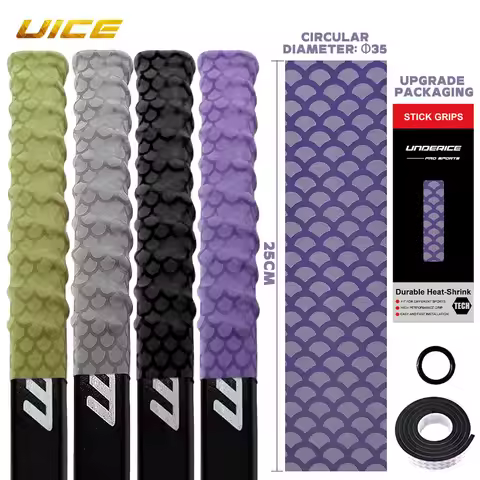 UICE Hockey Grip Tape Ice Hockey Stick Tape Heat Shrinkable Sleeve Thickened 0.4mm For Tennis Fishin
