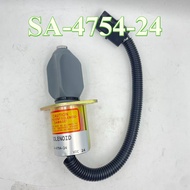 24V Diesel Generator Engine 12V Fuel Shutdown Solenoid Valve 3919423 3931196 3934171 SA-3665-24 SA-4