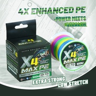 Golaluz 300M PE X4 Braided Fishing Line Smooth Tangle-Free Durable Resilient 15Lbs-80Lbs