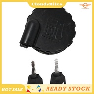 [CloudsMiles] 1 Piece 331/45908 331/33064  Cap  Tank Side Lock Cover Black with 2 Keys for  Excavato