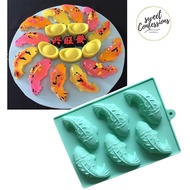 🇸🇬 CNY koi fish silicone mould jelly making new year rice cake making