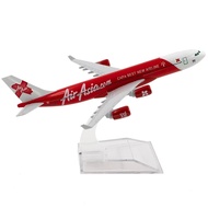 16CM airplane for children A340 Asian Airlines Scale 1:400 Metal Aviation Replica Alloy Model Plane 