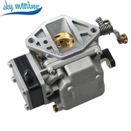 6B4-14301 6B4-14301-00 Carburetor For Yamaha Outboard Motor 2 Stroke 9.9HP 15HP EARROW 15HP 6B4-1430