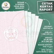 Report Paper A4 Report Paper Report Paper for Elementary, MI, SMP, MTS, SMA