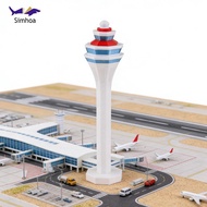 Simhoa 1:400 Airport Control Tower Model Collection Realistic Micro Landscapes Diorama