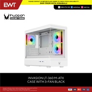 INVASION LT-360 WITH 3 FANS BLACK/WHITE 100% ORIGINAL