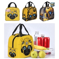 Bumblebee Lunch Bag Lunch Box Bag Insulated Fashion Tote Bag Lunch Bag for Kids and Adults