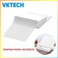 [Vktech] Wireless A4 Thermal Printer 1000mAh Portable Thermal Printer Bluetooth-compatible Printing Paper Replacement Easy To Use