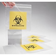 Biohazard Specimen Bag 6" × 9" 100's