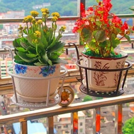 Balcony Flower Pot Hanging Rack