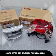 FRONT REAR LIGHTS F1ZR FIZR FORCE1 VEGA OLD ORIGINAL YAMAHA 4WH-H430A-00 AND 5ER-H4710-20 AS. .