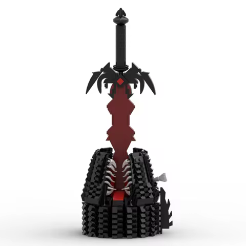 Brand new MOC anime role play Kingdom of Tears Demon King Destroyer Sword DIY creative education chi