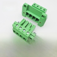 32A Current Large Power through Wall 7.62mm Phoenix Style Terminal Block Connector Durable Electroni