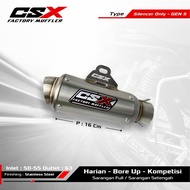 Silincer Racing CSX - Selenser Racing type GEN 5 - by CSX FACTORY MUFFLER