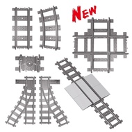 Compatible City Train Train Building Block Track Bifurcated Track/Curved Track/Straight Track/Soft T