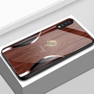 Case For Samsung A70 A70s A80 Shockproof Glass Shell Dragon Phone