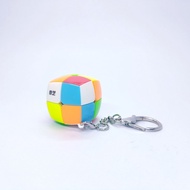 keychain Rubik's cube 2x2 Good Quality 2x2 QiYi 2x2 Pillowed Stickerless Magic rubix SharkRubik