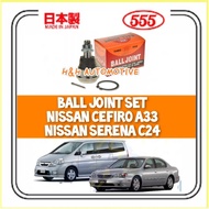 555 Japan Ball Joint Set for Nissan Cefiro A33 Serena C24
