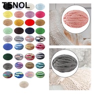[TENOL] Thick Chunky Yarn Knit Yarn Filling Bulky Yarn Weight Yarn Chunky Wool Yarn for , Macrame, S