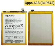 แบตเตอรี่ | Oppo A3s A5s A7 A12 A31 (BLP673) | Phone Battery | LCD MOBILE